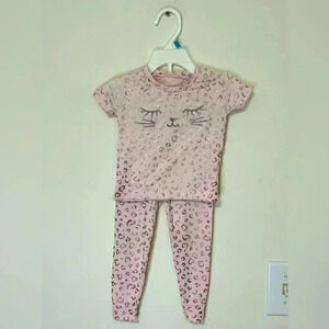 Penelope Mack‎ 2 Piece Pink Cheetah Outfit